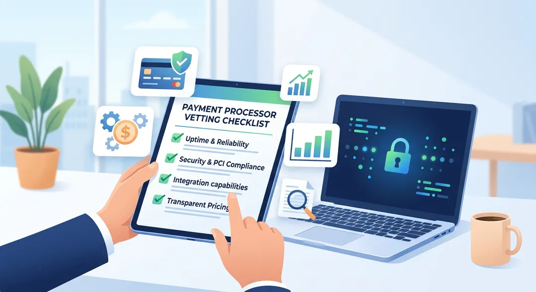 CelereTech blog cover: How to Vet a Payment Processor Like You Vet an MSP