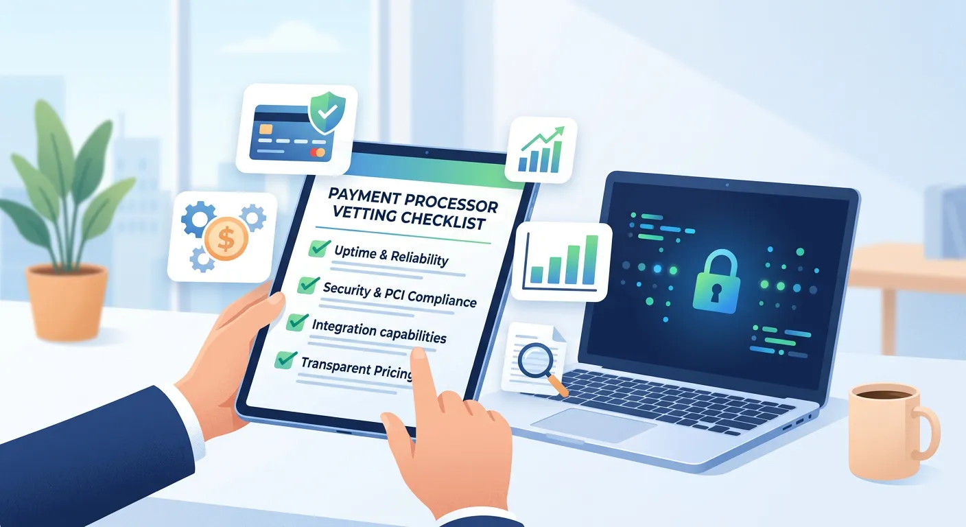 CelereTech blog cover: How to Vet a Payment Processor Like You Vet an MSP