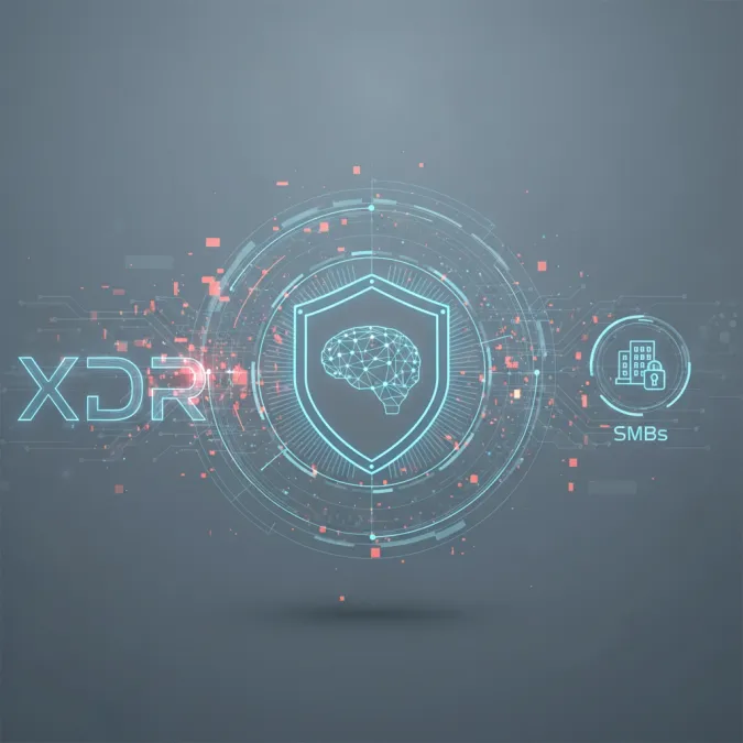 CelereTech blog cover: XDR Explained - Next-Level Threat Defense for Modern SMBs